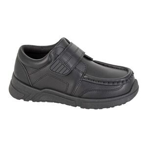 Route 21 Childrens/Kids Maxwell School Shoes / Black